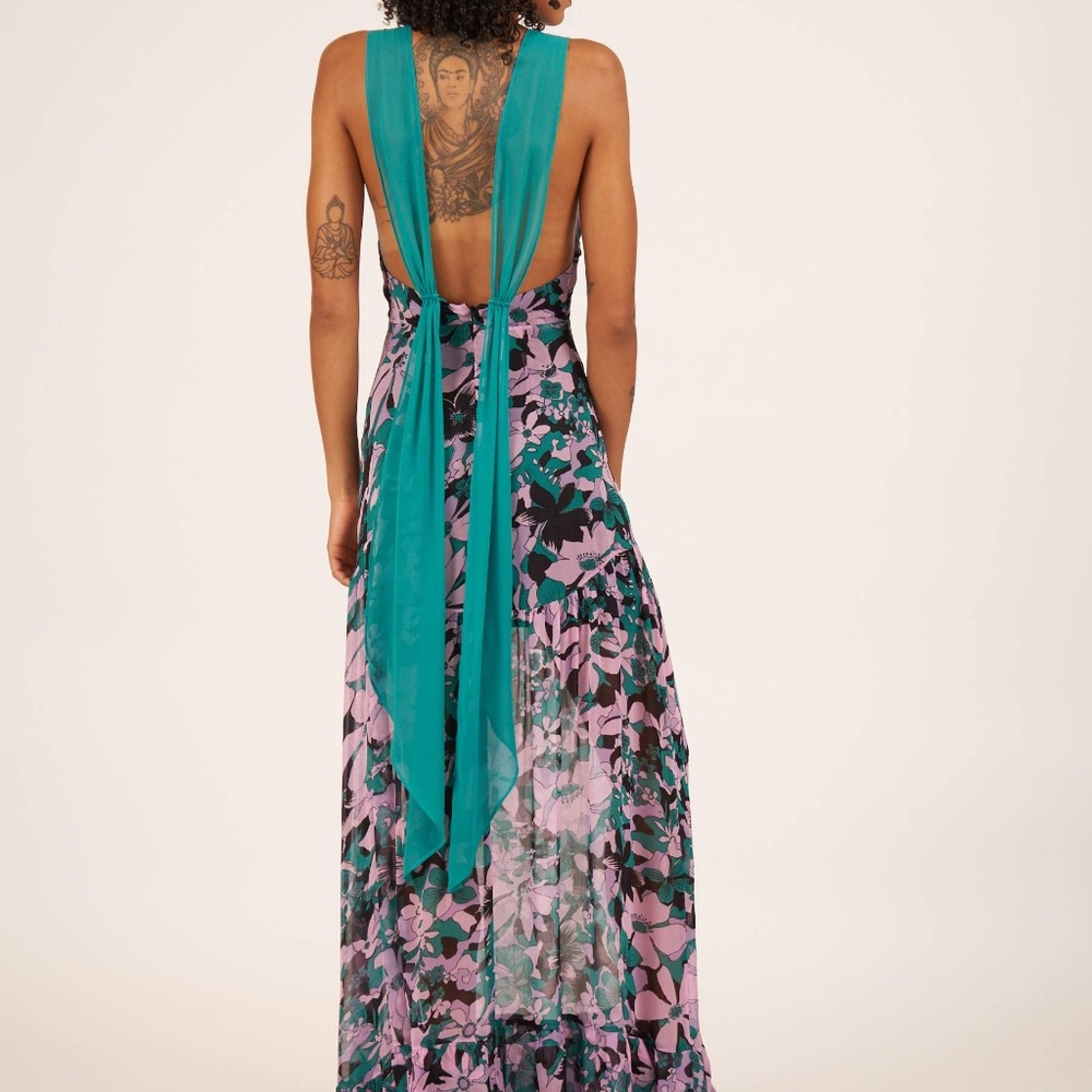 For Love And Lemons Maritza Floral Maxi
